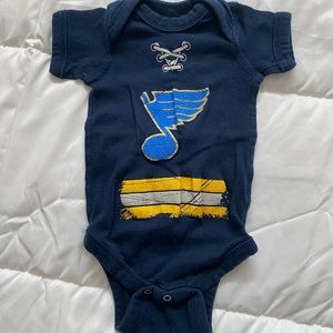 St Louis Blues Newborn Onesie